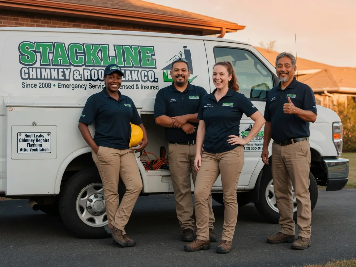 Chimney flashing repair company in Covelo, CA